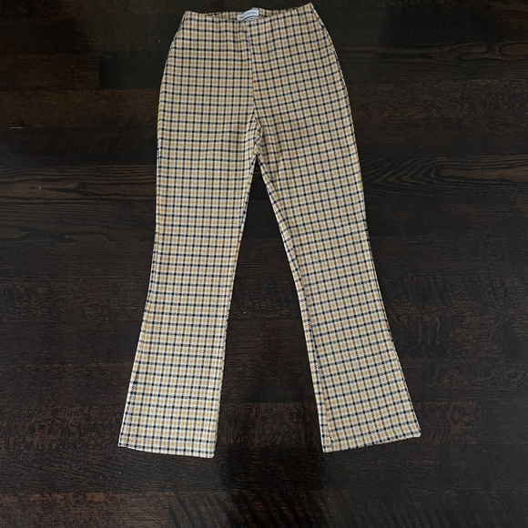 Urban Outfitters - Yellow Plaid Pants - Picture 4 of 9